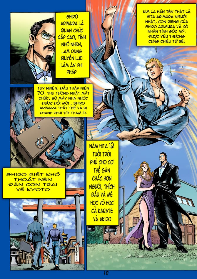 Truyện Tranh Tân Tác Long Hổ Môn trang 4