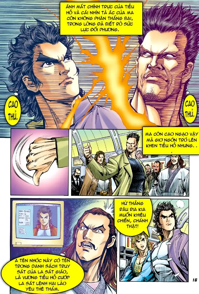 Truyện Tranh Tân Tác Long Hổ Môn trang 4