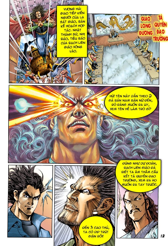 Truyện Tranh Tân Tác Long Hổ Môn trang 4