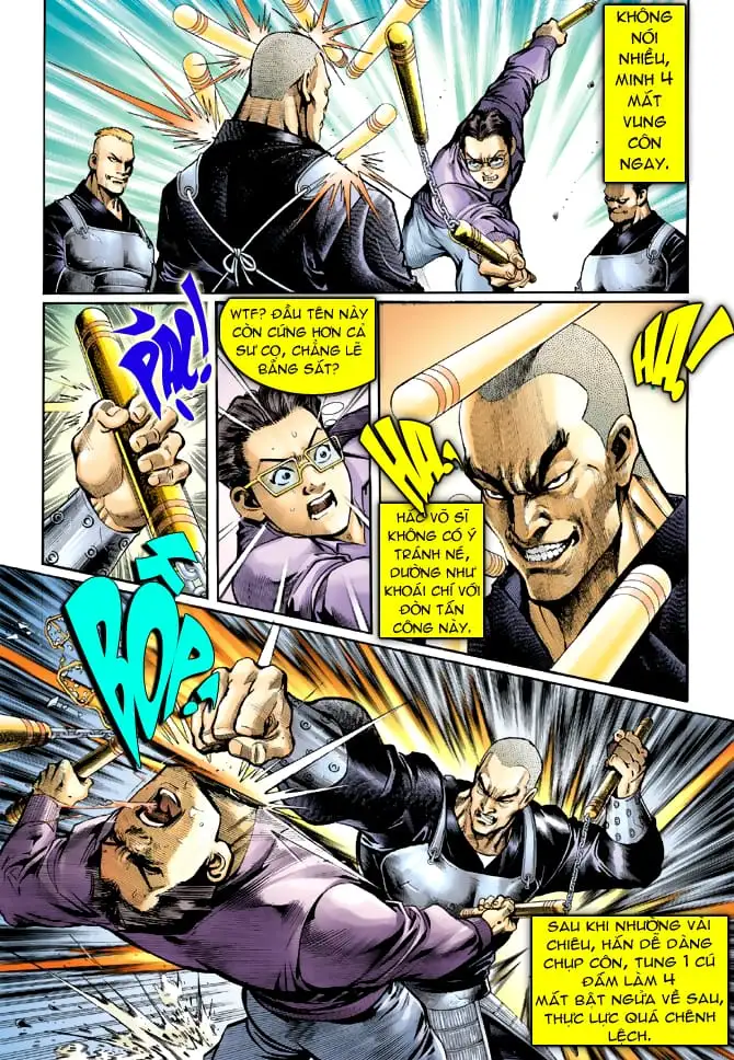 Truyện Tranh Tân Tác Long Hổ Môn trang 4