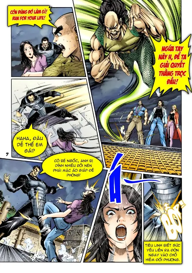 Truyện Tranh Tân Tác Long Hổ Môn trang 4