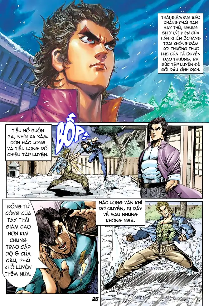 Truyện Tranh Tân Tác Long Hổ Môn trang 4