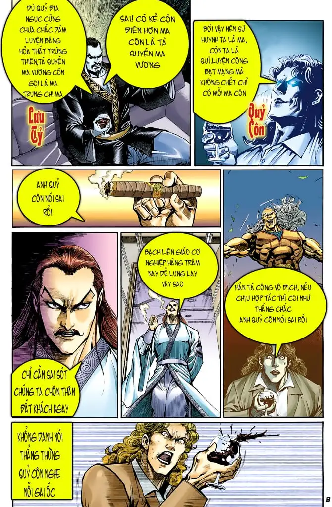 Truyện Tranh Tân Tác Long Hổ Môn trang 4