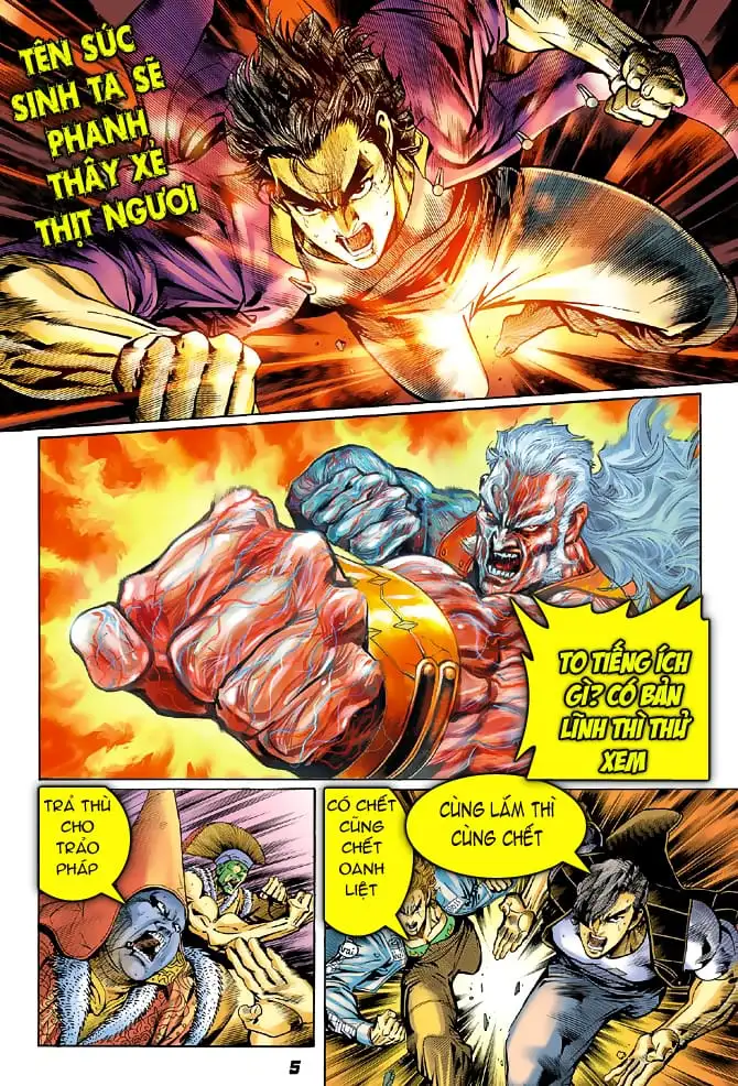 Truyện Tranh Tân Tác Long Hổ Môn trang 4