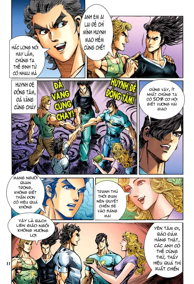 Truyện Tranh Tân Tác Long Hổ Môn trang 4