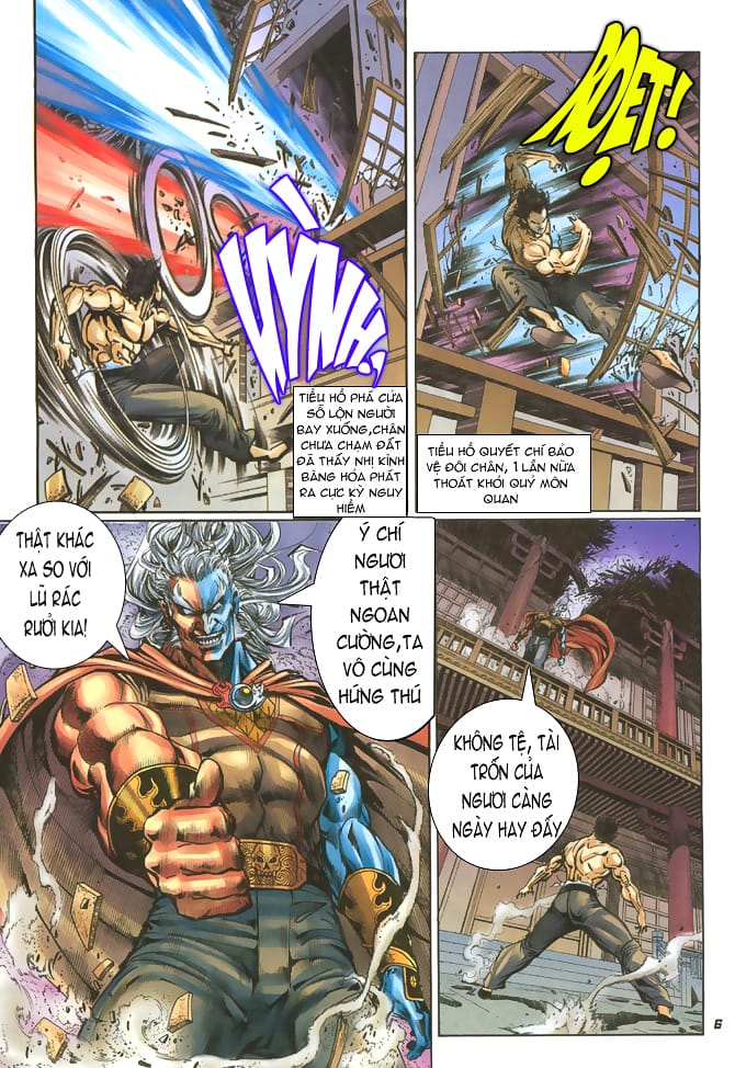 Truyện Tranh Tân Tác Long Hổ Môn trang 4