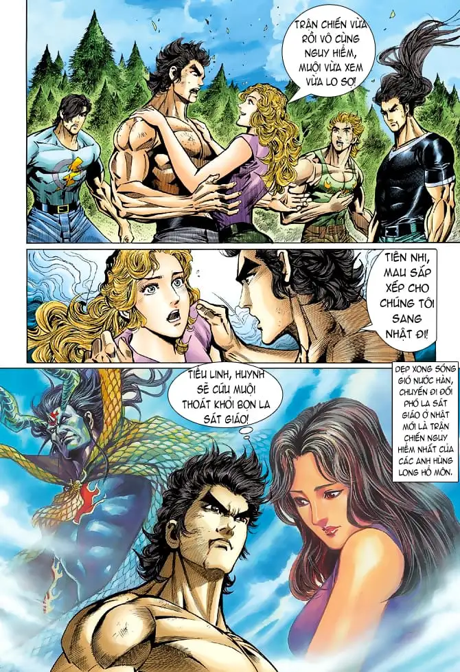 Truyện Tranh Tân Tác Long Hổ Môn trang 4