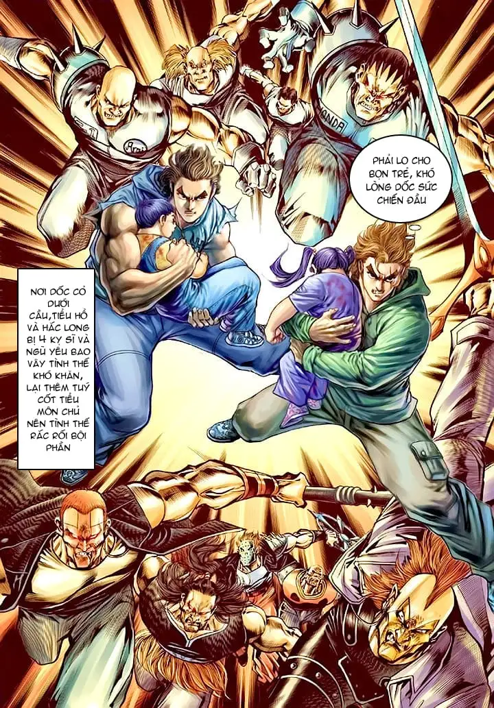Truyện Tranh Tân Tác Long Hổ Môn trang 4