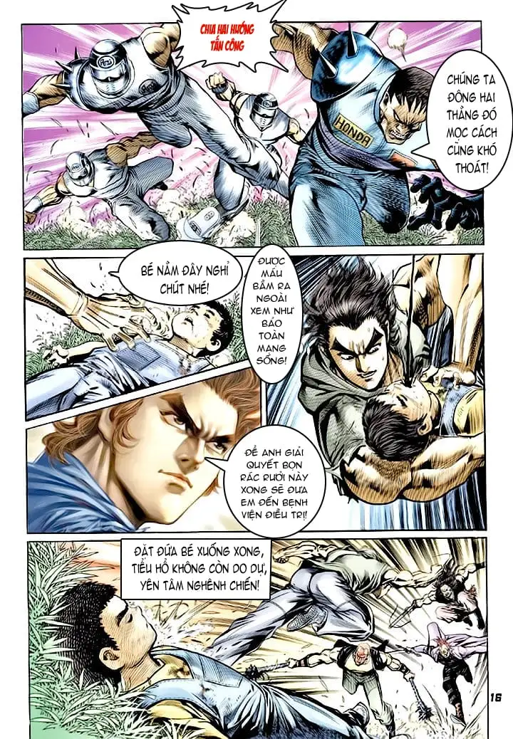 Truyện Tranh Tân Tác Long Hổ Môn trang 4