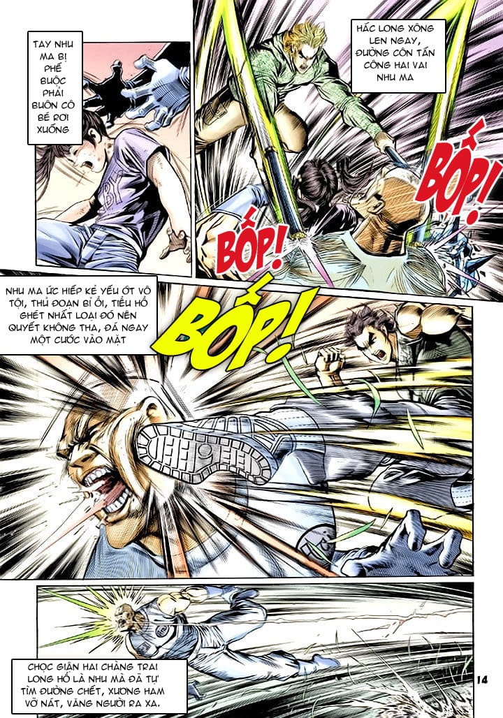 Truyện Tranh Tân Tác Long Hổ Môn trang 4