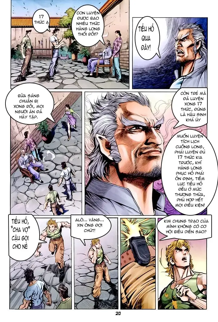 Truyện Tranh Tân Tác Long Hổ Môn trang 4