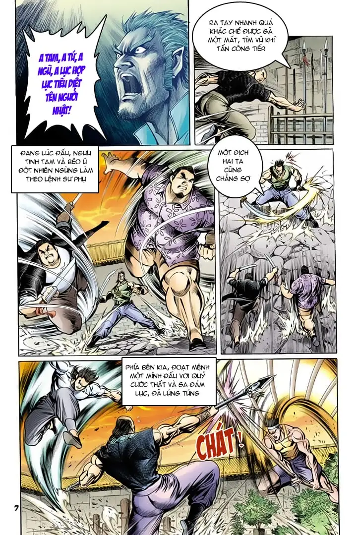 Truyện Tranh Tân Tác Long Hổ Môn trang 4