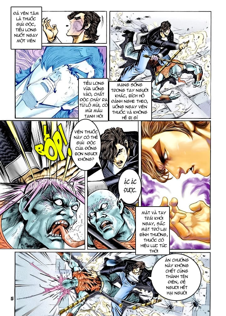 Truyện Tranh Tân Tác Long Hổ Môn trang 4