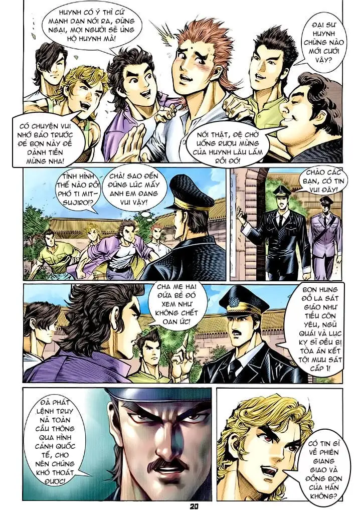 Truyện Tranh Tân Tác Long Hổ Môn trang 4