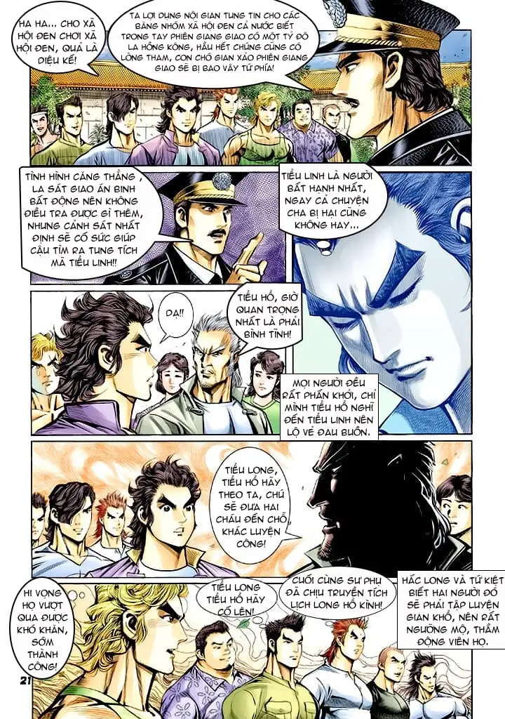 Truyện Tranh Tân Tác Long Hổ Môn trang 4