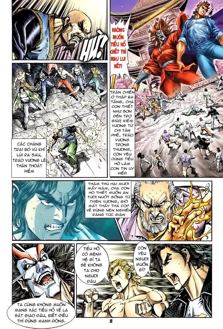 Truyện Tranh Tân Tác Long Hổ Môn trang 4