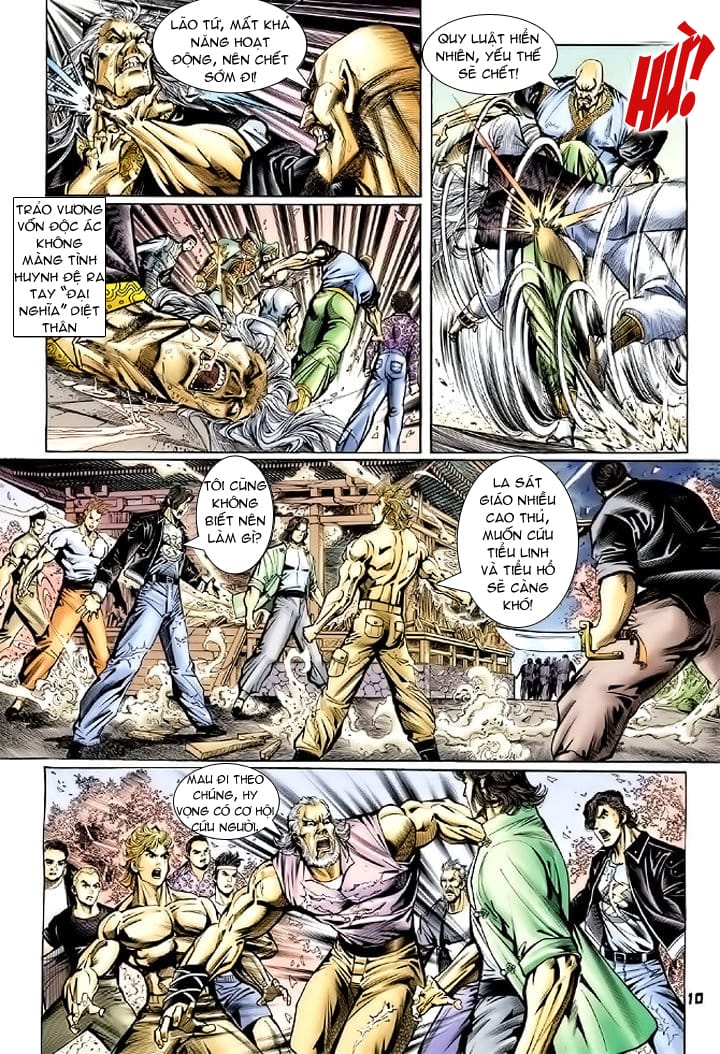 Truyện Tranh Tân Tác Long Hổ Môn trang 4