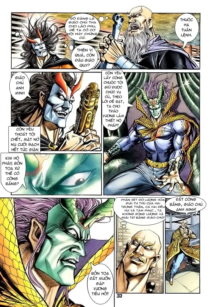 Truyện Tranh Tân Tác Long Hổ Môn trang 4