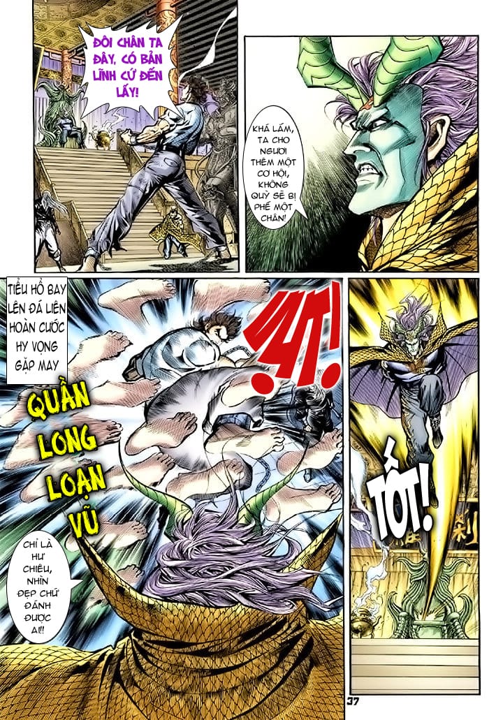 Truyện Tranh Tân Tác Long Hổ Môn trang 4