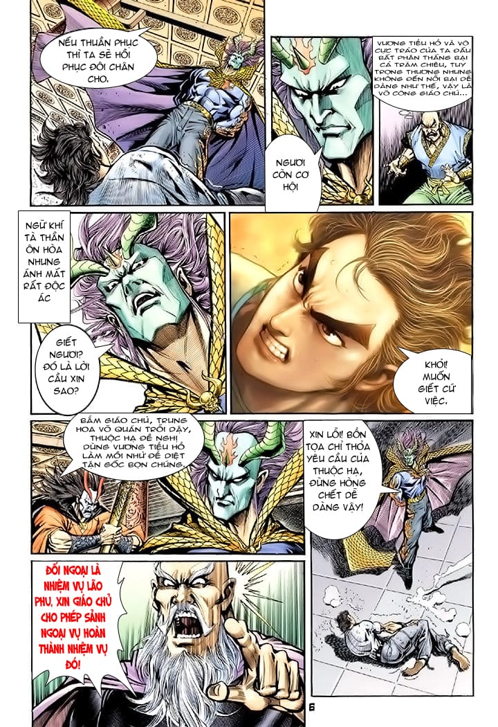 Truyện Tranh Tân Tác Long Hổ Môn trang 4