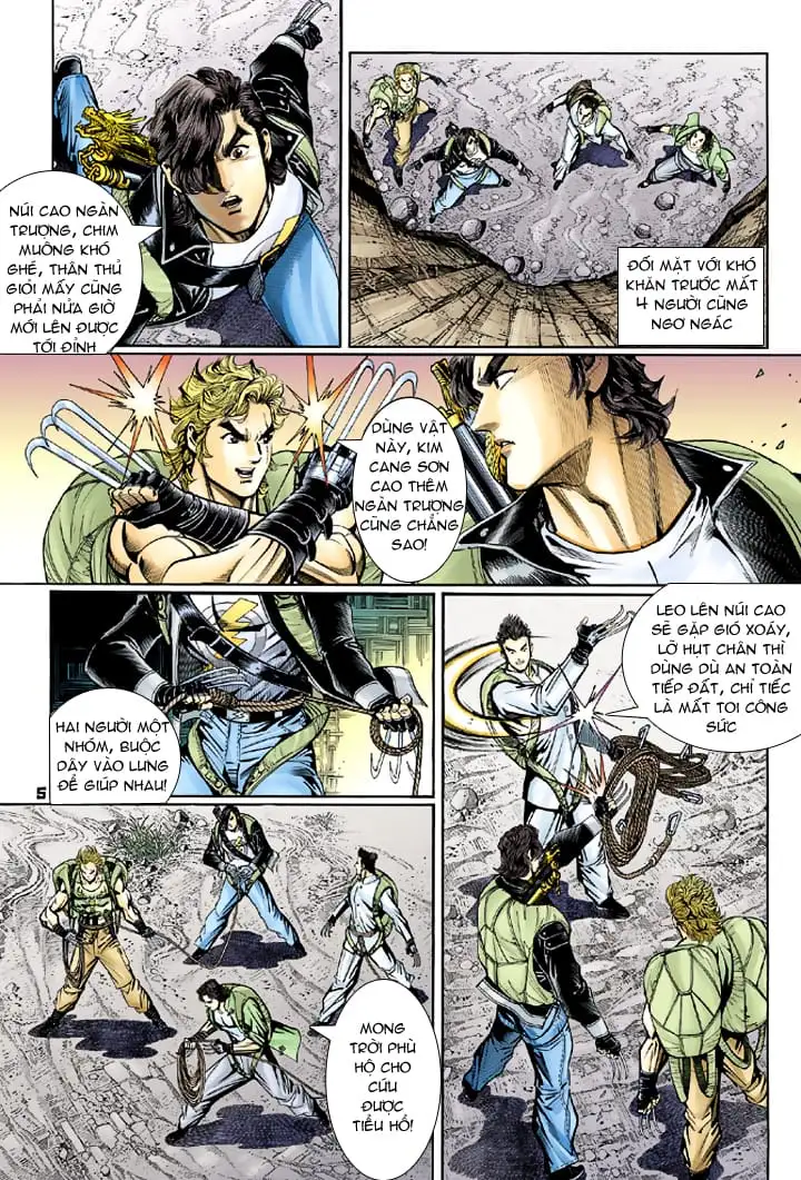 Truyện Tranh Tân Tác Long Hổ Môn trang 4
