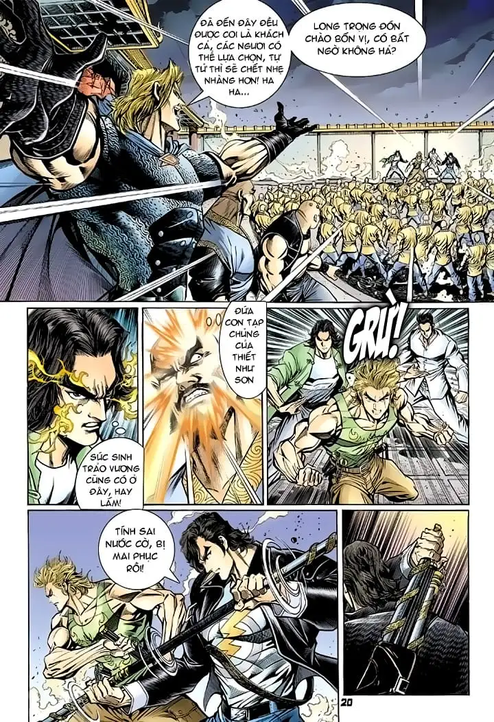 Truyện Tranh Tân Tác Long Hổ Môn trang 4