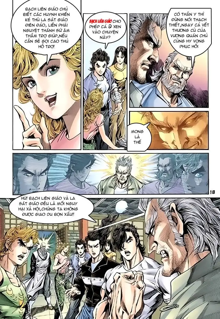 Truyện Tranh Tân Tác Long Hổ Môn trang 4