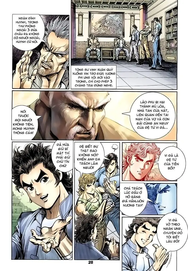 Truyện Tranh Tân Tác Long Hổ Môn trang 4