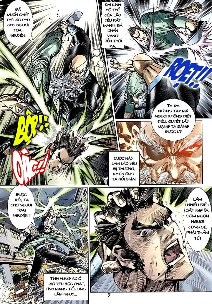 Truyện Tranh Tân Tác Long Hổ Môn trang 4