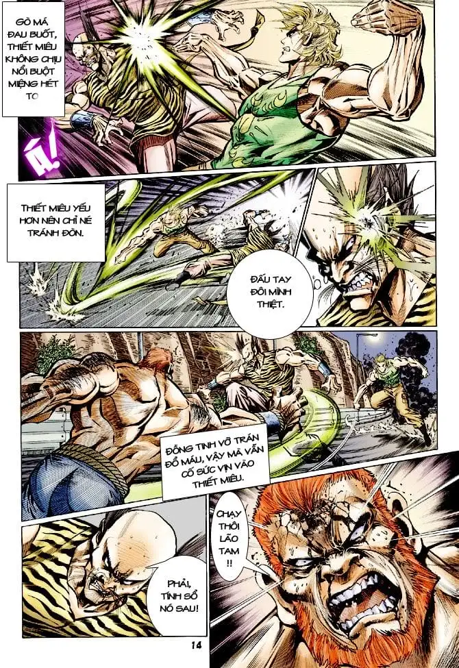 Truyện Tranh Tân Tác Long Hổ Môn trang 4