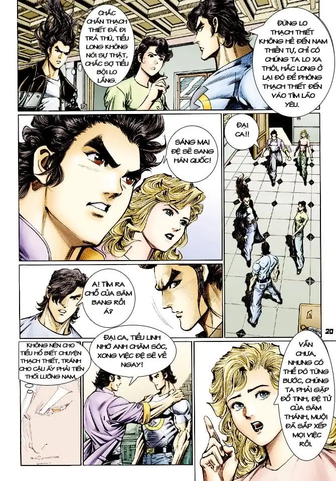 Truyện Tranh Tân Tác Long Hổ Môn trang 4