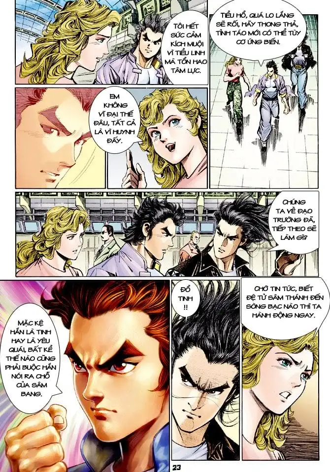 Truyện Tranh Tân Tác Long Hổ Môn trang 4