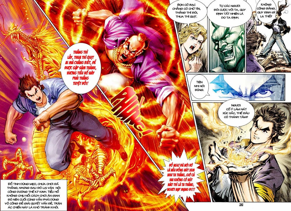 Truyện Tranh Tân Tác Long Hổ Môn trang 4