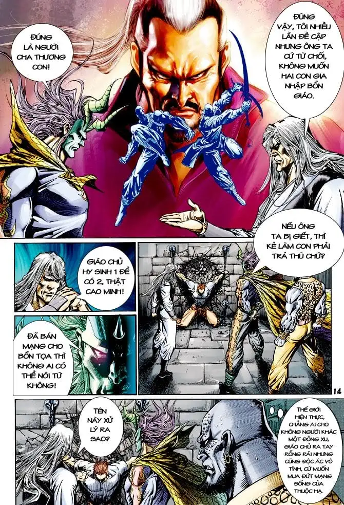 Truyện Tranh Tân Tác Long Hổ Môn trang 4