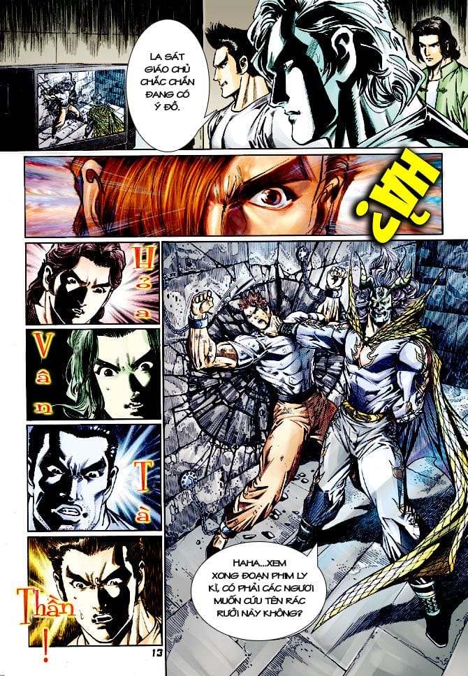 Truyện Tranh Tân Tác Long Hổ Môn trang 4