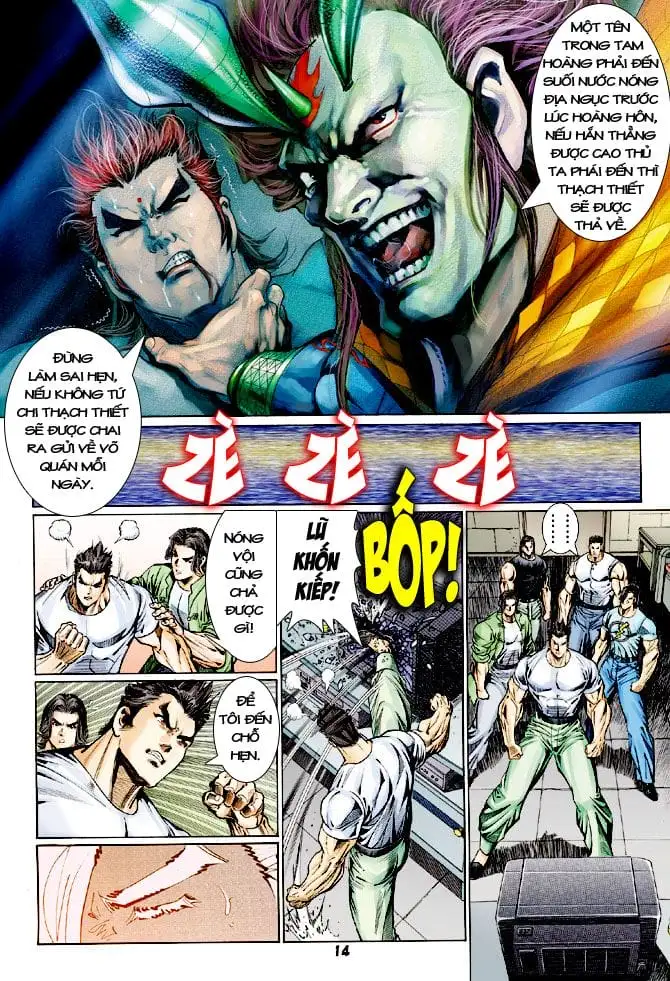 Truyện Tranh Tân Tác Long Hổ Môn trang 4