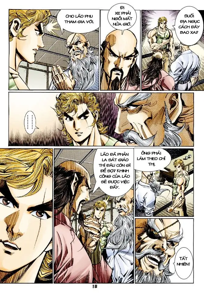Truyện Tranh Tân Tác Long Hổ Môn trang 4