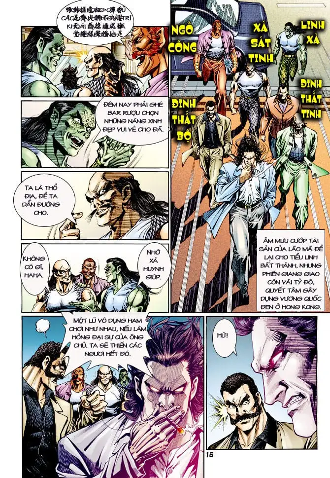 Truyện Tranh Tân Tác Long Hổ Môn trang 4
