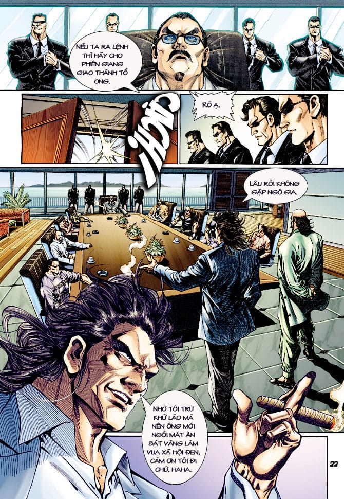 Truyện Tranh Tân Tác Long Hổ Môn trang 4