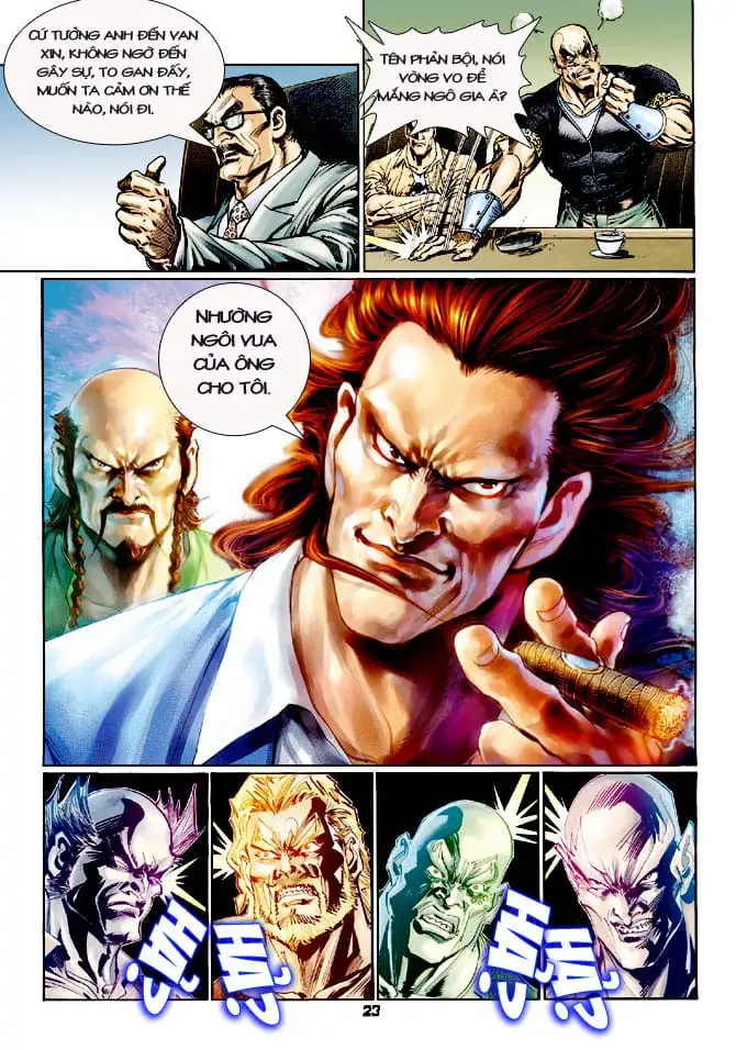 Truyện Tranh Tân Tác Long Hổ Môn trang 4