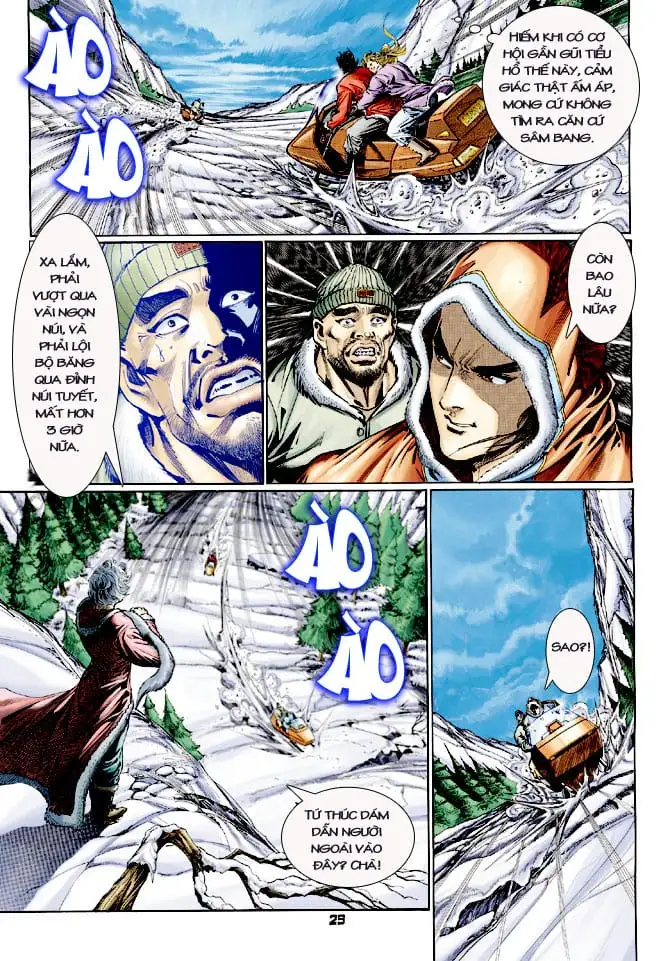 Truyện Tranh Tân Tác Long Hổ Môn trang 4