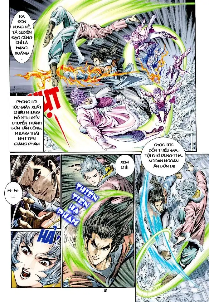 Truyện Tranh Tân Tác Long Hổ Môn trang 4