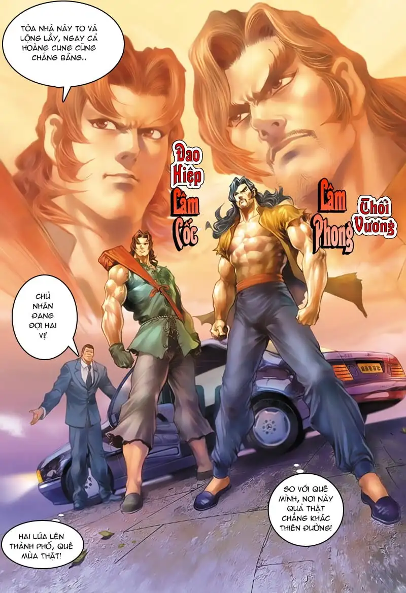 Truyện Tranh Tân Tác Long Hổ Môn trang 4