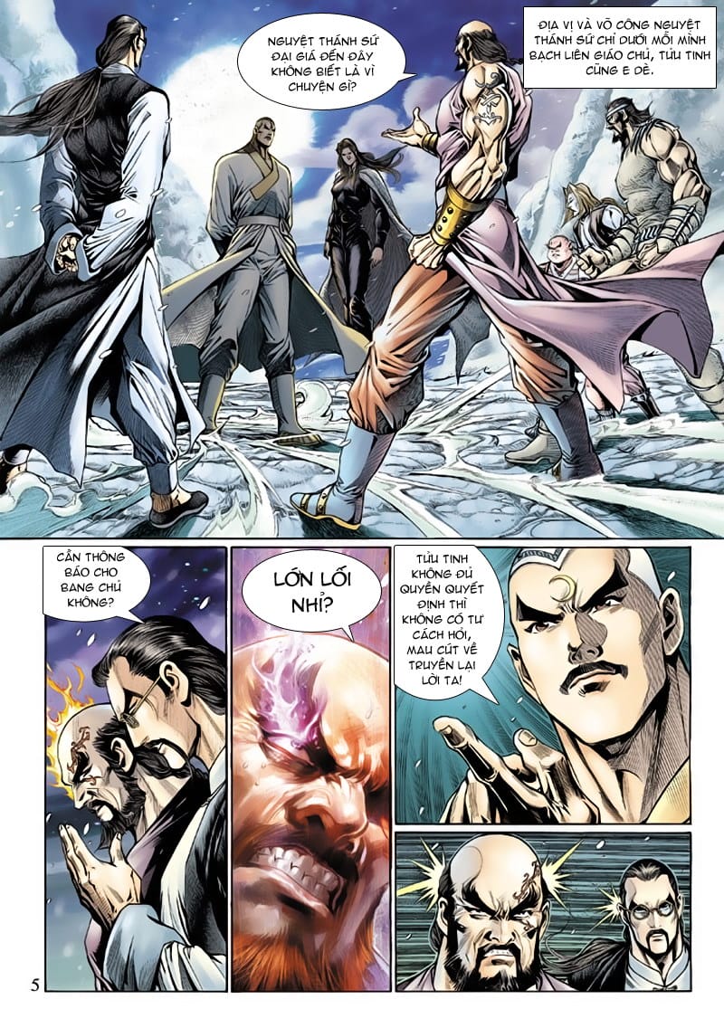 Truyện Tranh Tân Tác Long Hổ Môn trang 4