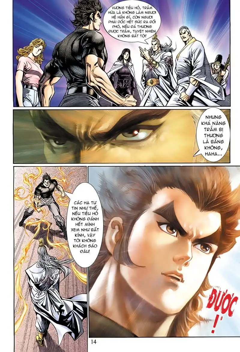 Truyện Tranh Tân Tác Long Hổ Môn trang 4