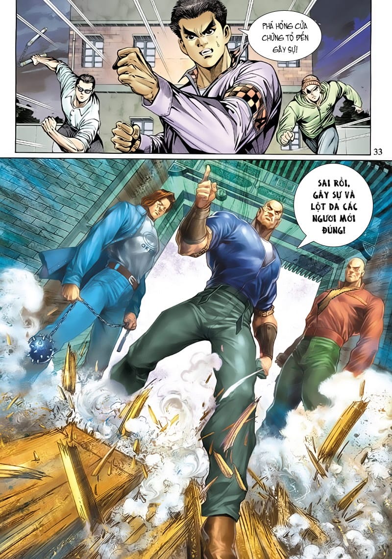 Truyện Tranh Tân Tác Long Hổ Môn trang 4