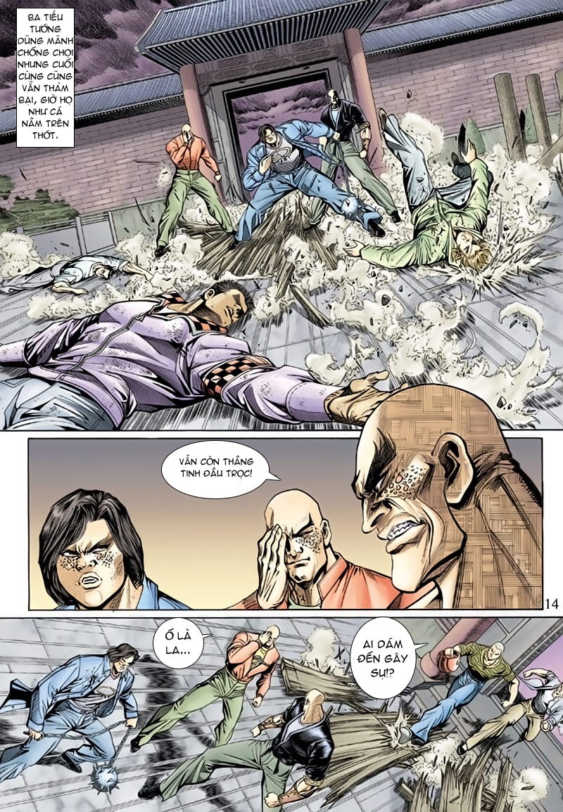 Truyện Tranh Tân Tác Long Hổ Môn trang 4