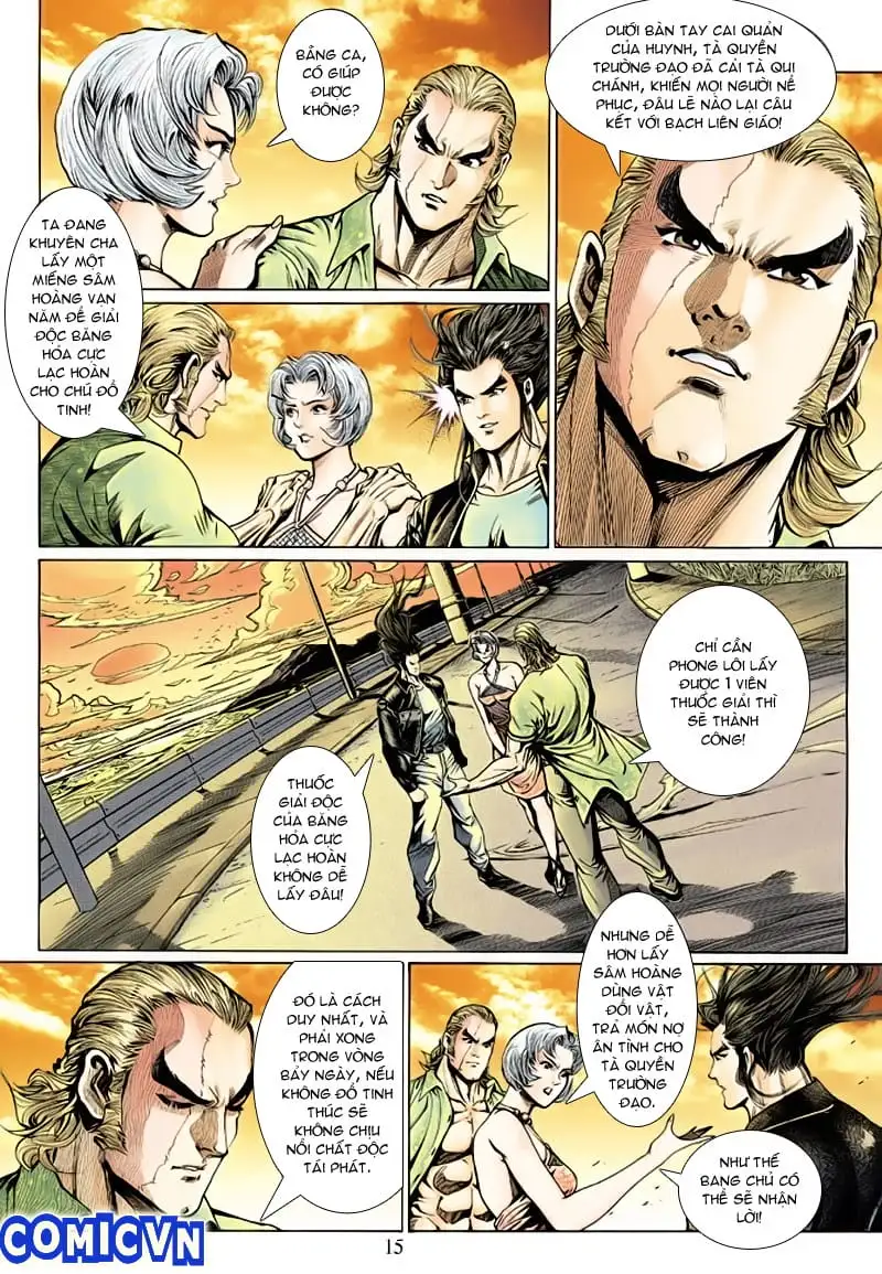 Truyện Tranh Tân Tác Long Hổ Môn trang 4