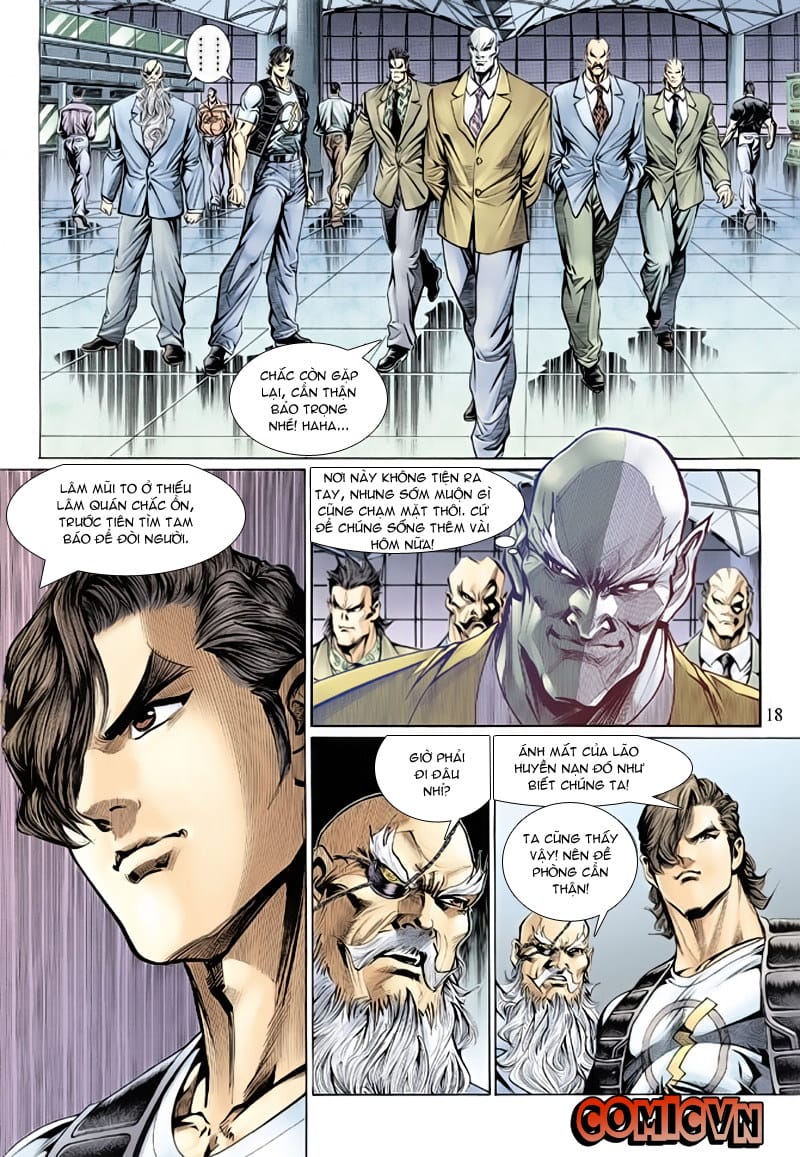 Truyện Tranh Tân Tác Long Hổ Môn trang 4