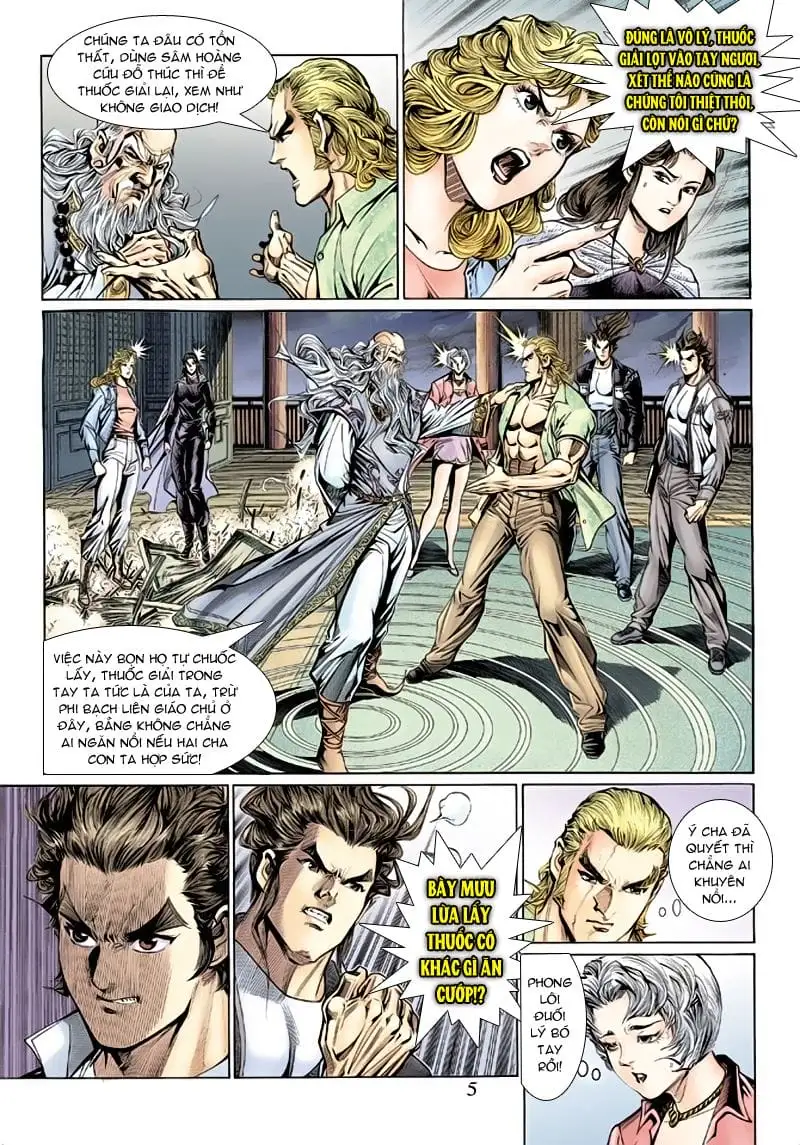 Truyện Tranh Tân Tác Long Hổ Môn trang 4